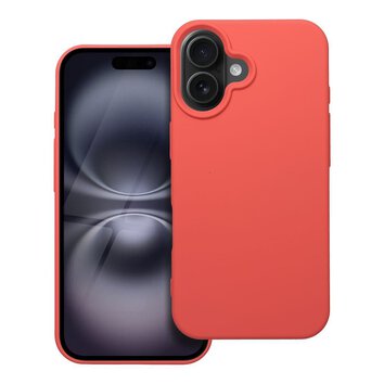 Futerał SILICONE do IPHONE 16 brzoskwiniowy