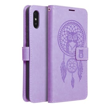 Kabura MEZZO Book do XIAOMI Redmi 9AT / Redmi 9A apacz snw fioletowy