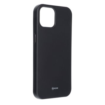 Futera Roar Colorful Jelly Case - do iPhone 15 Czarny
