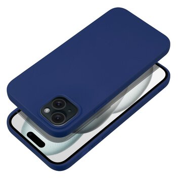 Futera SOFT do IPHONE 15 PLUS ciemny niebieski