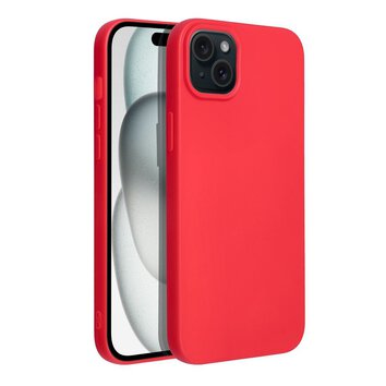 Futera SOFT do IPHONE 15 PLUS czerwony