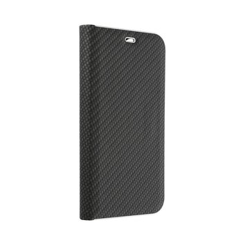Kabura LUNA Book Carbon do HUAWEI P30 Pro czarny