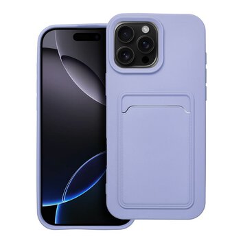 Futerał CARD CASE do IPHONE 16 Pro Max fioletowy