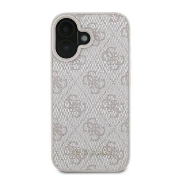 GUESS futerał do IPHONE 16 Plus GUHCP16MG4GFPI (PU 4G Classic) różowy