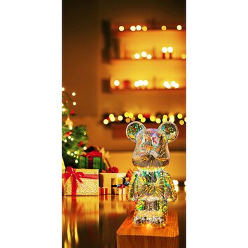 Lampka nocna LED 3D Mi Art Deco stojcy L3GFBD