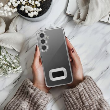 Futera GLAM do XIAOMI REDMI NOTE 13 5G srebrny