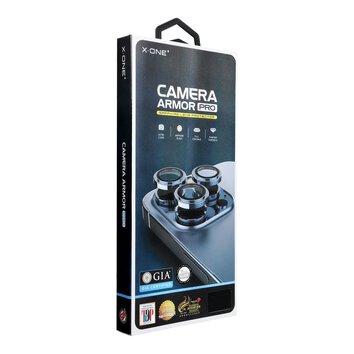 Szkło szafirowe X-ONE na obiektyw aparatu Camera Armor Pro - do iPhone 16 Pro/16 Pro Max