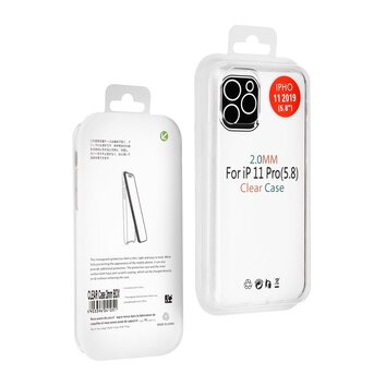 Futerał CLEAR CASE 2mm BOX do IPHONE XR