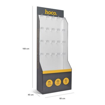 Kartonowy Stand HOCO na akcesoria + display card (20x)
