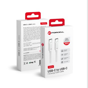 FORCELL kabel Typ C do Typ C QC4.0 5A/20V PD 100W C339 3m biay