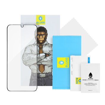 Szkło Hartowane 5D Mr. Monkey Glass - Apple iPhone 12 Pro Max czarny (Strong HD)