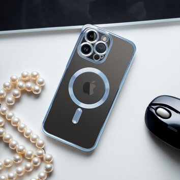 Futera Electro Mag Cover kompatybilny z MagSafe do IPHONE 14 PRO MAX niebieski