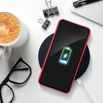 Futera SOFT do IPHONE 15 PRO MAX czerwony