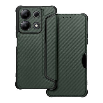 Kabura RAZOR Book do XIAOMI Redmi NOTE 13 4G ciemnozielony