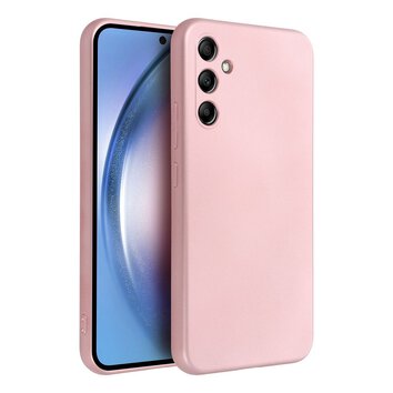 Futerał METALLIC do SAMSUNG A34 5G różowy