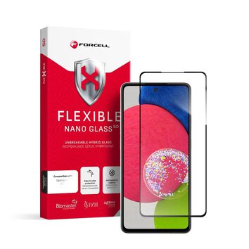 Forcell Flexible 5D - szko hybrydowe do Samsung Galaxy A52/52s 5G czarny