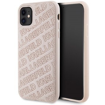 Oryginalne Etui KARL LAGERFELD Hardcase KLHCN61PQKPMP do iPhone 11 (Quilted K Pattern / rowy)