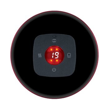 Bańka chińska elektroniczna Humanas BB01 Plus - czerwona