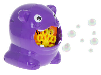 Bańki mydlane automat do baniek hipopotam hipcio