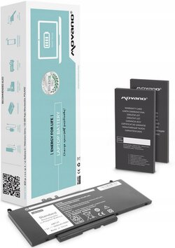 Bateria 6MT4T do laptopa Dell Latitude E5550 7.6V