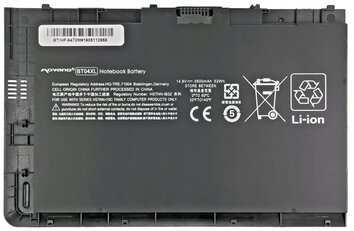 Bateria BT04 BT04XL H4Q47AA H4Q47UT do HP seria EliteBook 9470M 