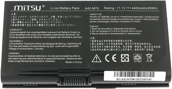 Bateria do Asus 07G0165A1875 07G016WQ1865