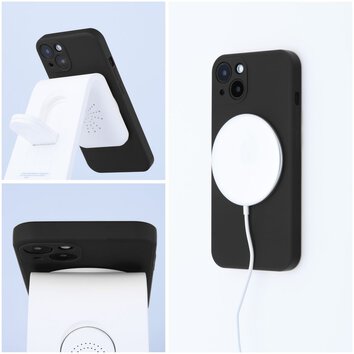 Futera Silicone Mag Cover kompatybilny z MagSafe do IPHONE 13 MINI czarny
