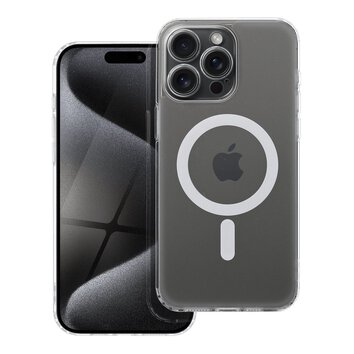Futera Frost Mag Cover z ochron aparatu kompatybilny z MagSafe do IPHONE 15 PRO MAX transparent