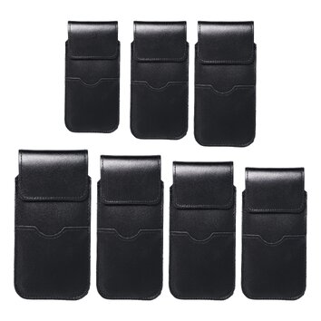 Skrzana uniwersalna wsuwka z klapk - ROYAL / czarny - Rozmiar 2XL - IPHONE 6 PLUS / SAMSUNG A52 / XIAOMI REDMI NOTE 10