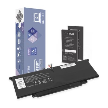 Bateria Mitsu do Dell Latitude 13 7310, 7410