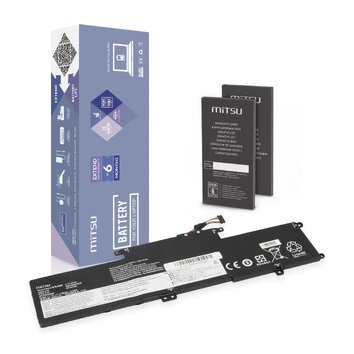 Bateria Mitsu do Lenovo ThinkPad Yoga L380, L390