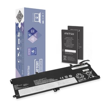 Bateria Mitsu do Lenovo ThinkPad T590, P15s, T15