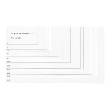 Uniwersalna Folia Ochronna Bestsuit na Wywietlacze (DIY) - 15,5"