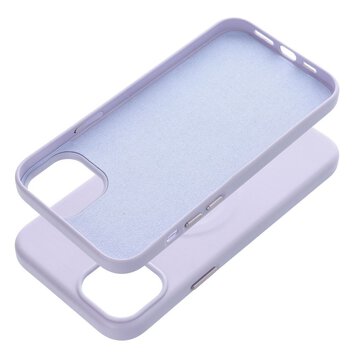 Futera Roar Leather Mag Case kompatybilny z MagSafe - do iPhone 15 Plus Fioletowy