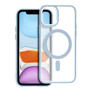 Futera MATTE MAG COVER kompatybilny z MagSafe do IPHONE 11 Pro niebieski