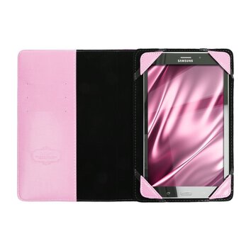 Uniwersalne etui / pokrowiec BLUN na tablet 10" różowy (UNT)