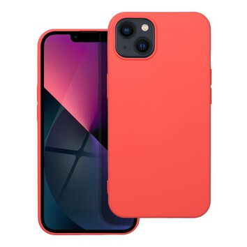 Futera SILICONE do IPHONE 13 brzoskwiniowy
