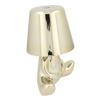 Lampka nocna GOLD MAN Art Deco siedzcy (wzr 7) MLTL