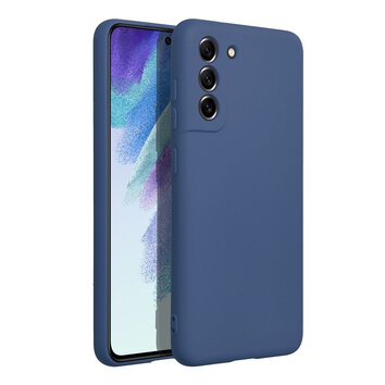 Futera SILICONE do SAMSUNG S21 FE niebieski