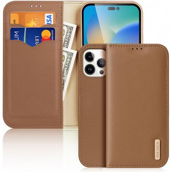 DUX DUCIS kabura HIVO do IPHONE 15 Pro Max brzowa