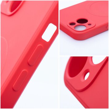 Futera Silicone Mag Cover kompatybilny z MagSafe do IPHONE 14 PLUS czerwony