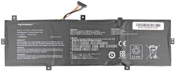 Bateria 3ICP5/70/81 C31N1620 do Asus seria Zenbook UX430 UX430U