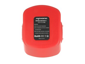 Bateria Movano do Bosch BAT043, BAT049