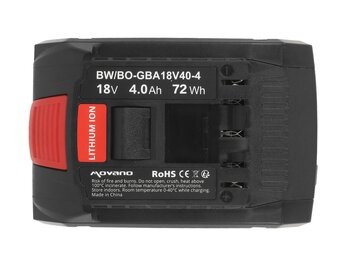 Bateria Movano do Bosch GBA BAT609, BAT618 (4000 mAh)