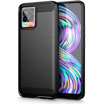 Futera CARBON do REALME 8 czarny