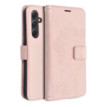Kabura MEZZO Book do SAMSUNG A54 5G drzewo zoty r