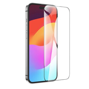 HOCO szko hartowane HD 5D Guardian shield (SET 10in1) - do iPhone 15 Pro Max czarny (G14)