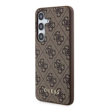 GUESS futera do SAMSUNG A55 GUOHCSA55G4GFBR (PU 4G Classic Metal Logo) brzowy