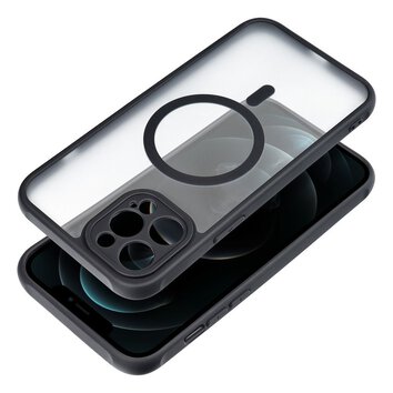 Futerał FULL MATTE MAG COVER kompatybilny z MagSafe do IPHONE 12 Pro czarny