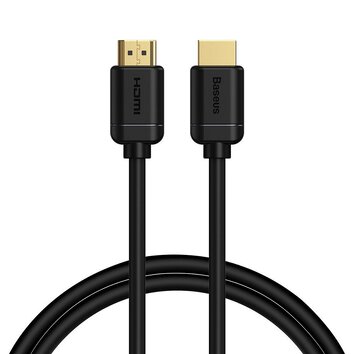 BASEUS kabel HDMI do HDMI 4K 60Hz 2.0 HD CAKGQ-A01 1 m czarny